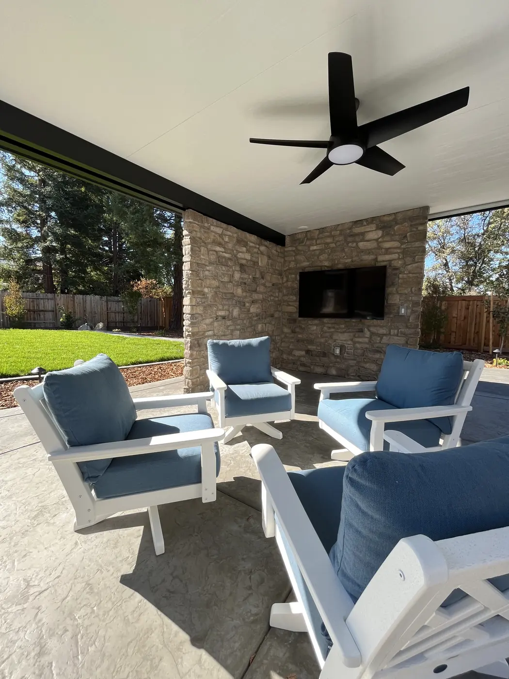Concrete · Outdoor Living project by CJR