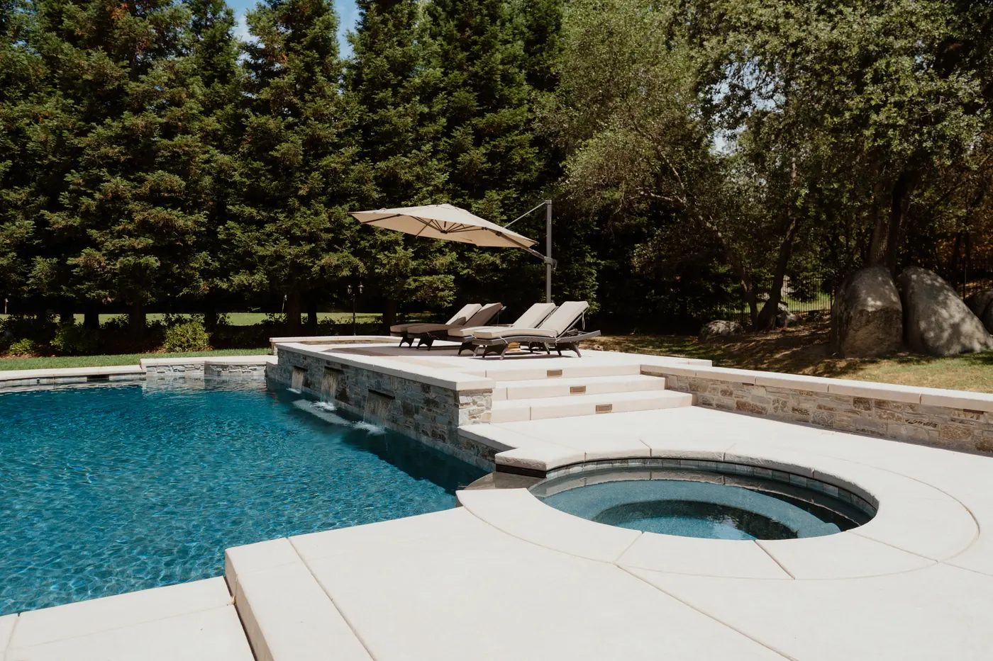 Pools · Concrete · Outdoor Living project by CJR