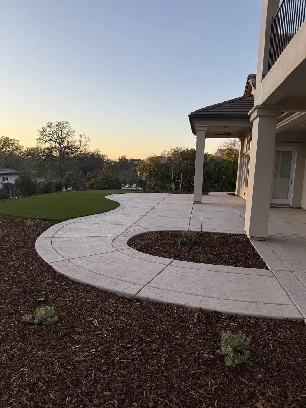 Concrete · Outdoor Living project by CJR