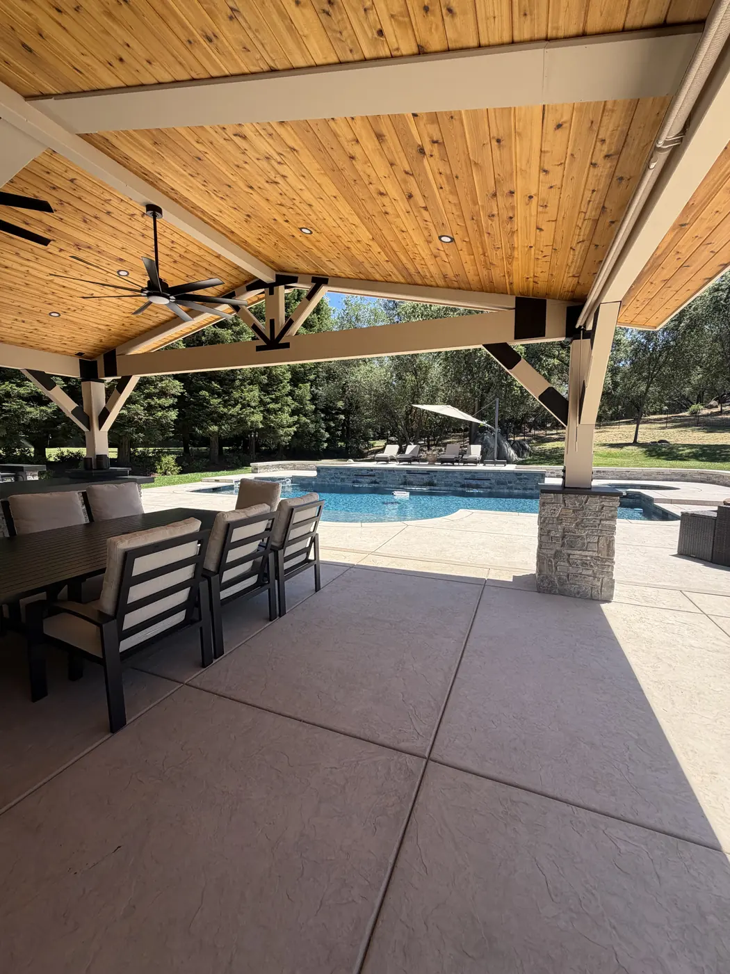 Pools · Concrete · Outdoor Living project by CJR