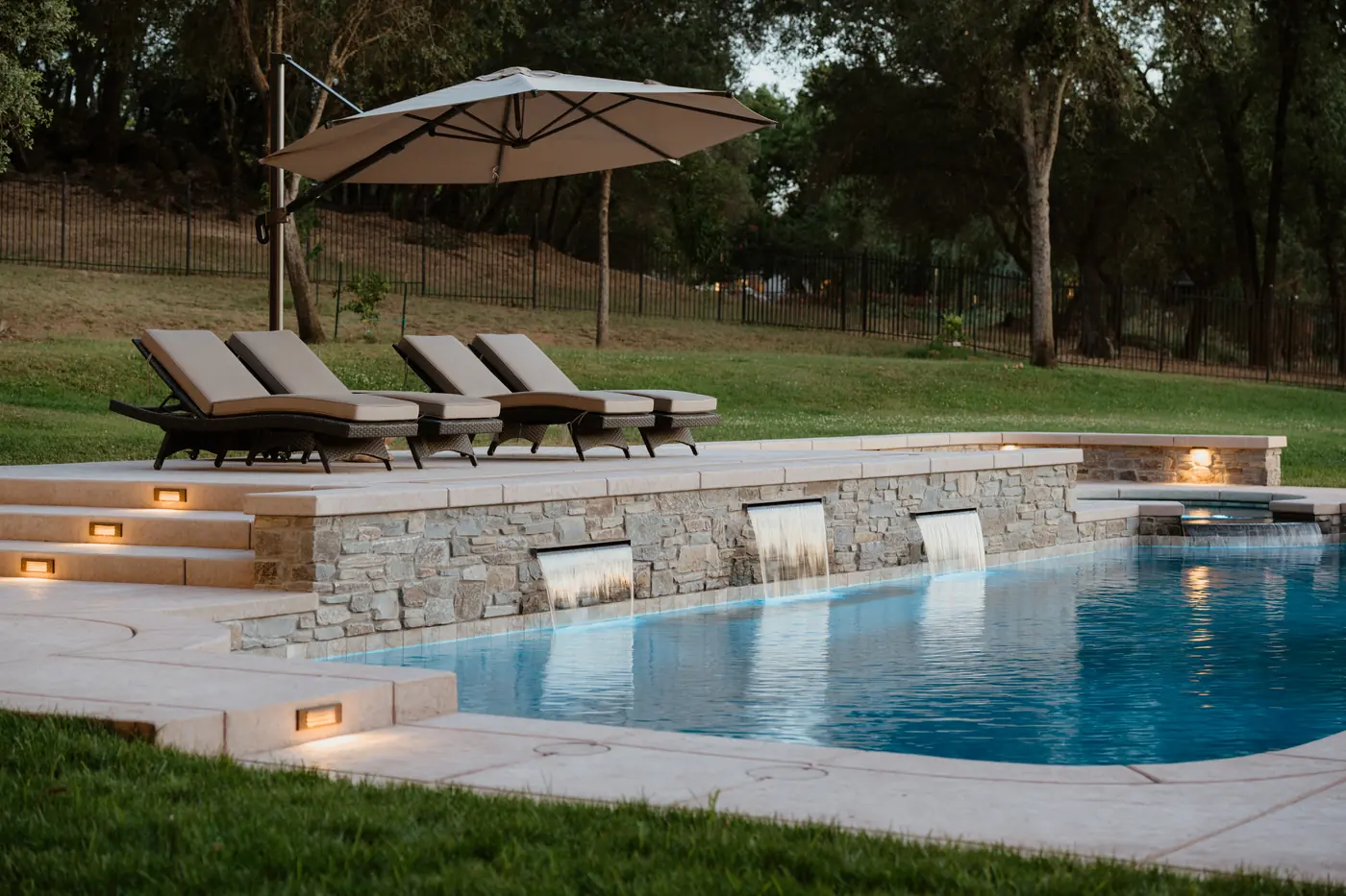 Pools · Concrete · Outdoor Living project by CJR