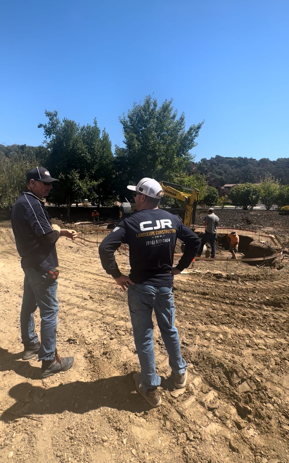 Excavation phase, additional CJR pool project photo 2