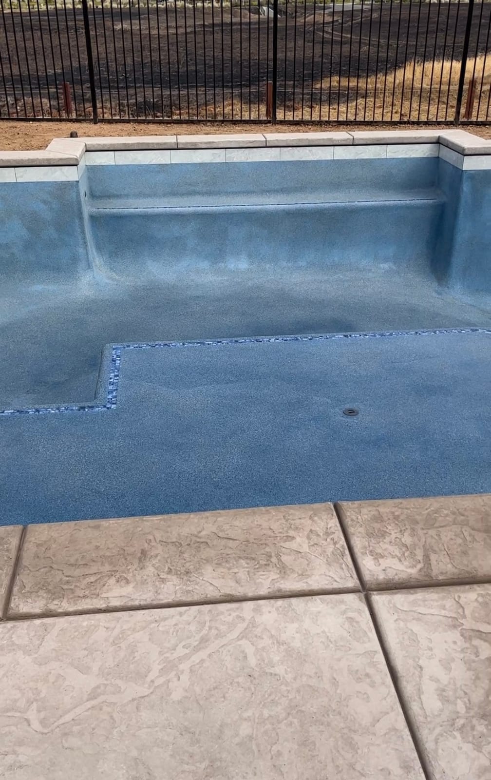 Plaster phase, additional CJR pool project photo 3