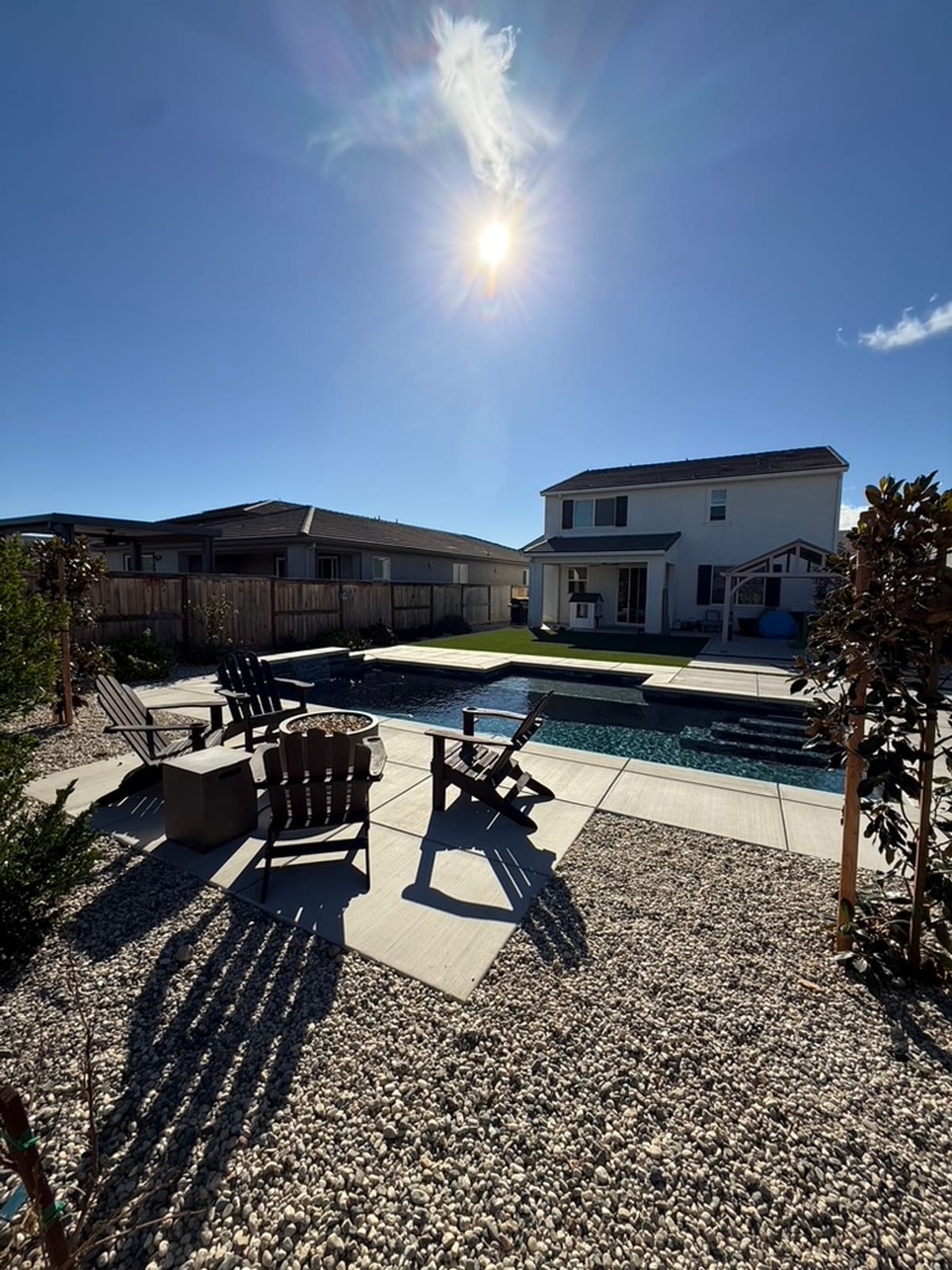 Outdoor Living & Landscape Installation (Optional) phase, additional CJR pool project photo 3