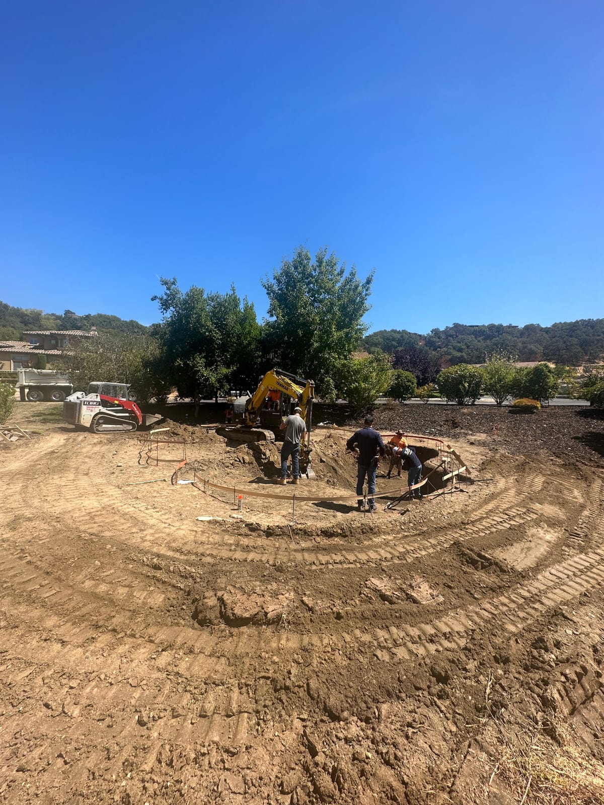 Excavation by CJR Concrete & Landscape Construction