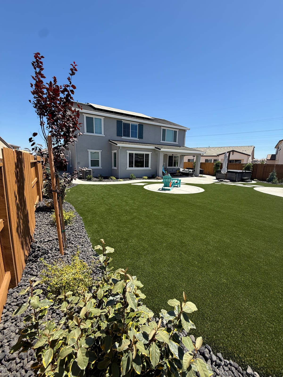 Backyard Turf & Patio