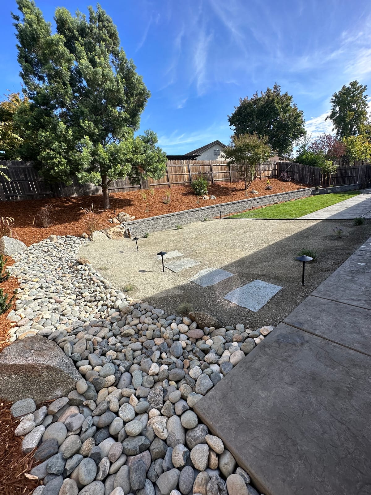 Landscape & Concrete Transformation completed